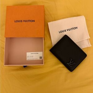 Louis Vuitton Black Key Card Holder